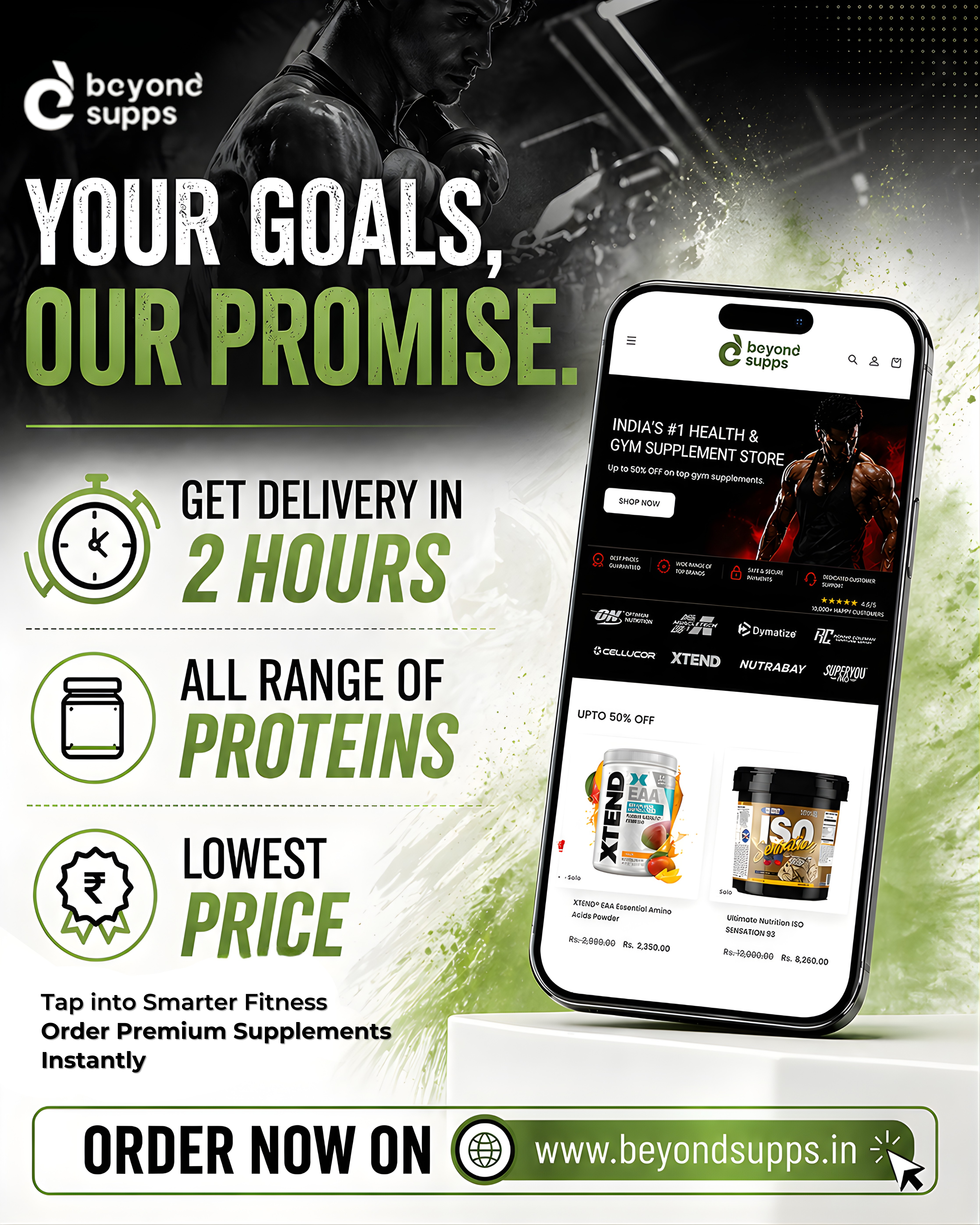 BeyondSupps Social Media